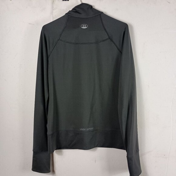 Under Armour AllSeasonGear Semifitted Jacket Womens M FullZip Pockets Athleisure - Picture 4 of 12
